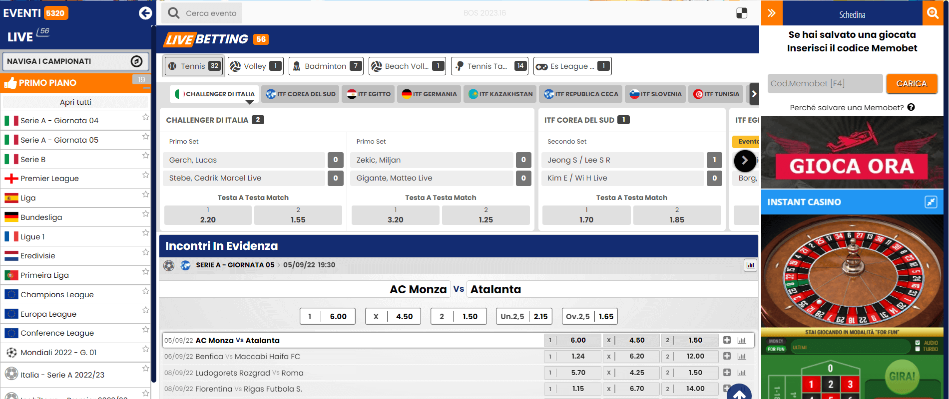 Betpremium Scommesse