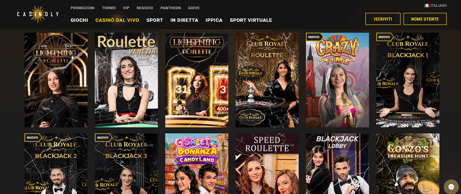 Casinoly Live