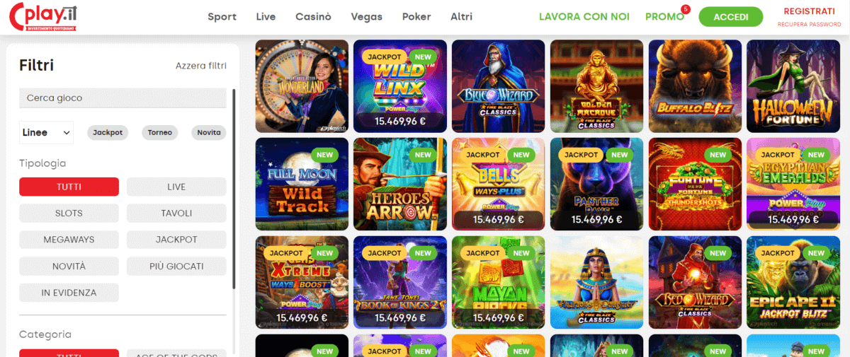 Cplay Giochi