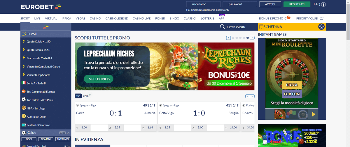 Eurobet Scommesse