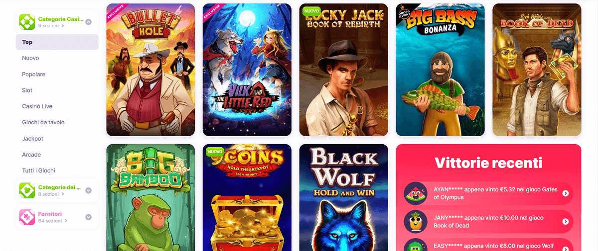Nomini Giochi da Casino