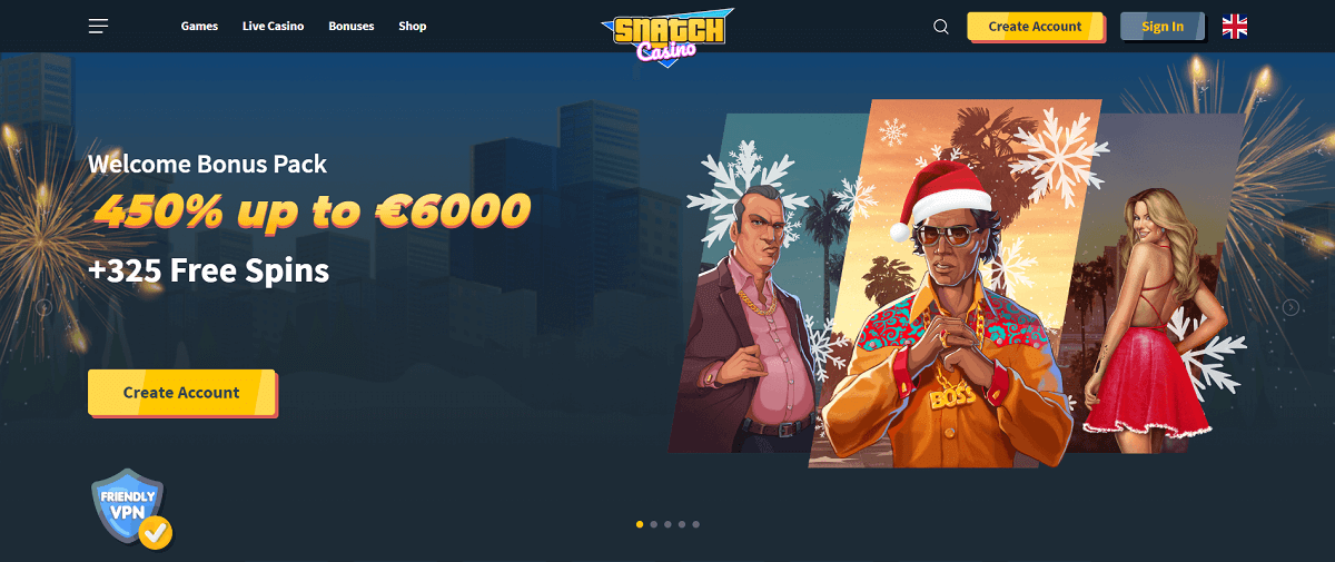 SnatchCasino Home
