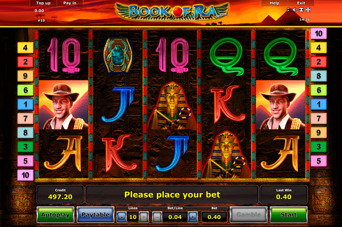 book of ra deluxe novomatic