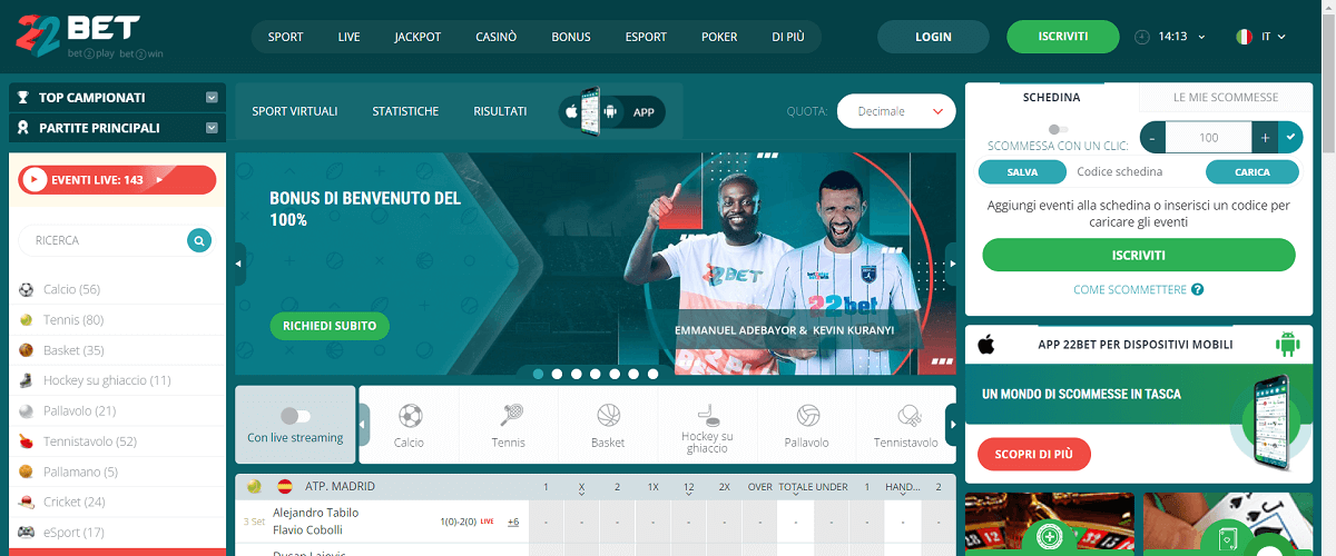 22Bet Casino