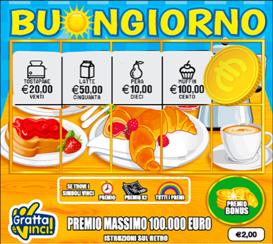 Buongiorno Gratta e Vinci