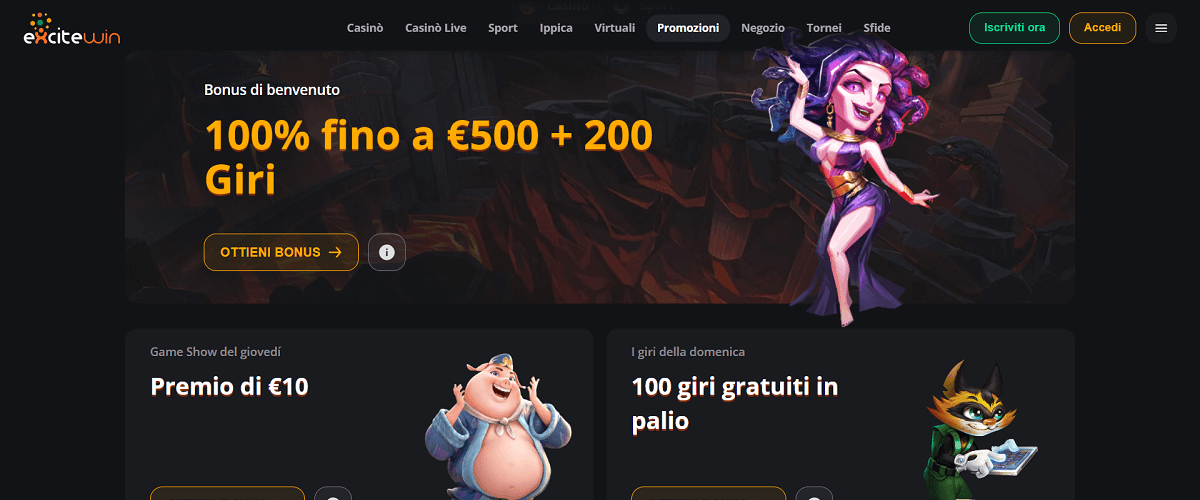 Excitewin Bonus