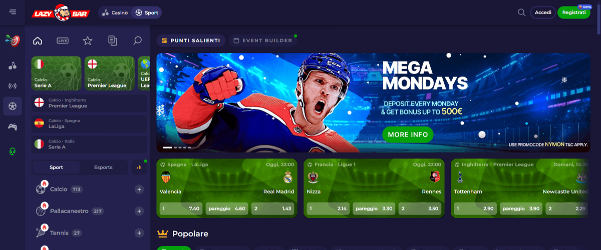 LazyBar Scommesse