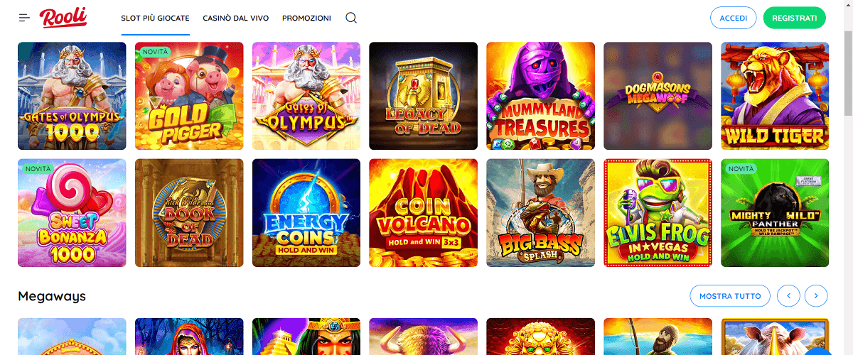 Rooli Casino Slot