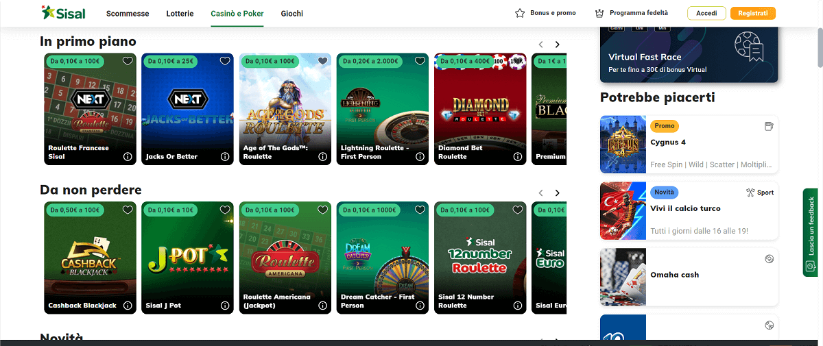 Sisal Casino
