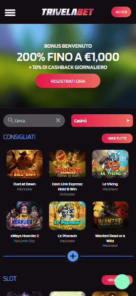 Trivelabet Mobile