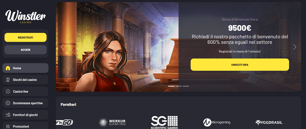 Winslter Casino Home
