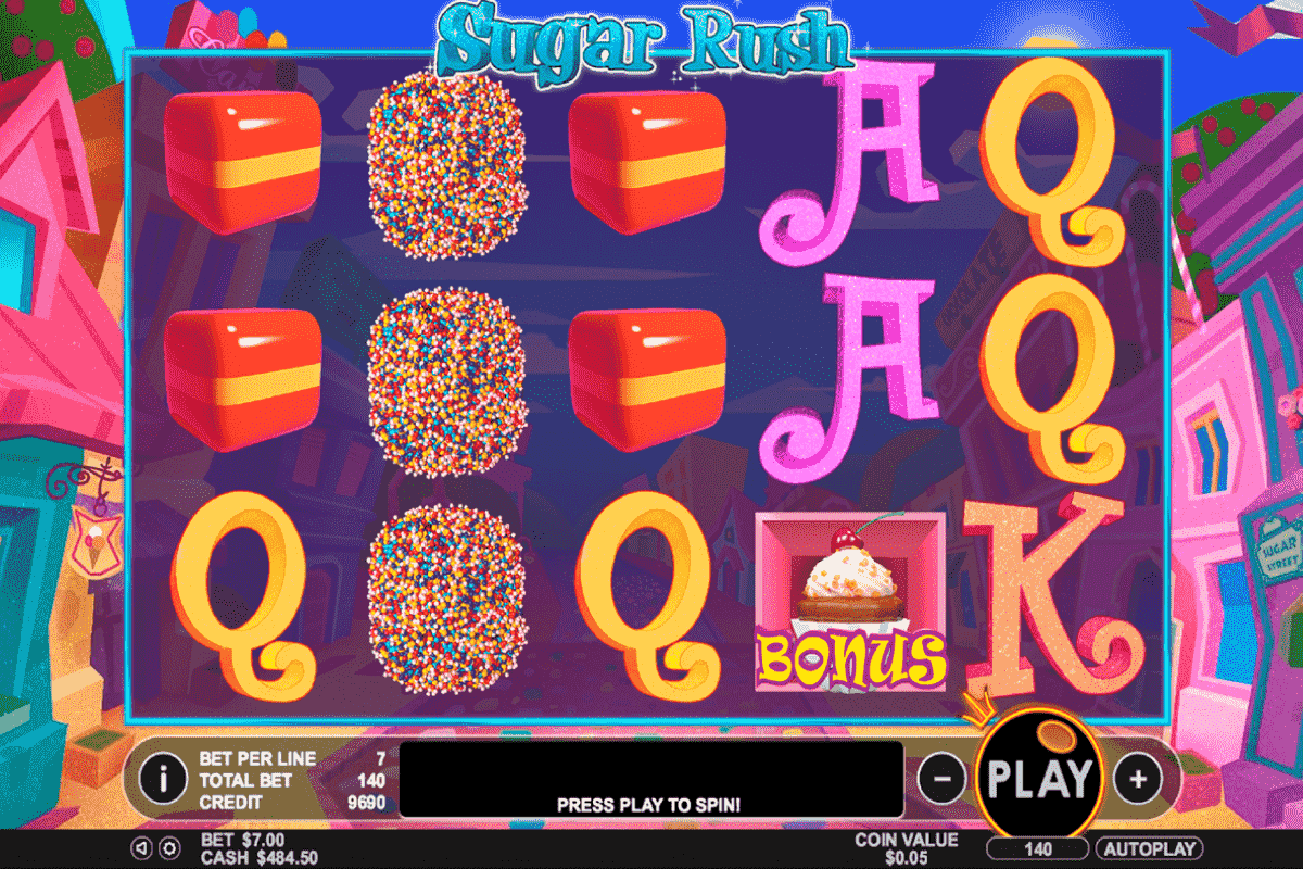 sugar rush pragmatic screenshot