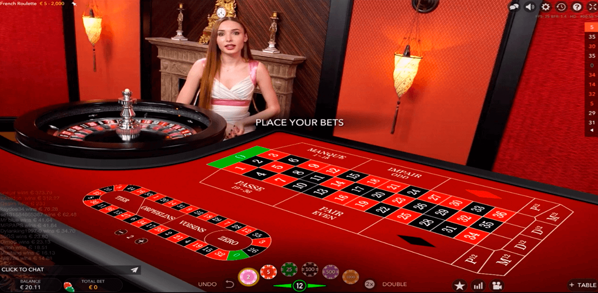 roulette francese gratis