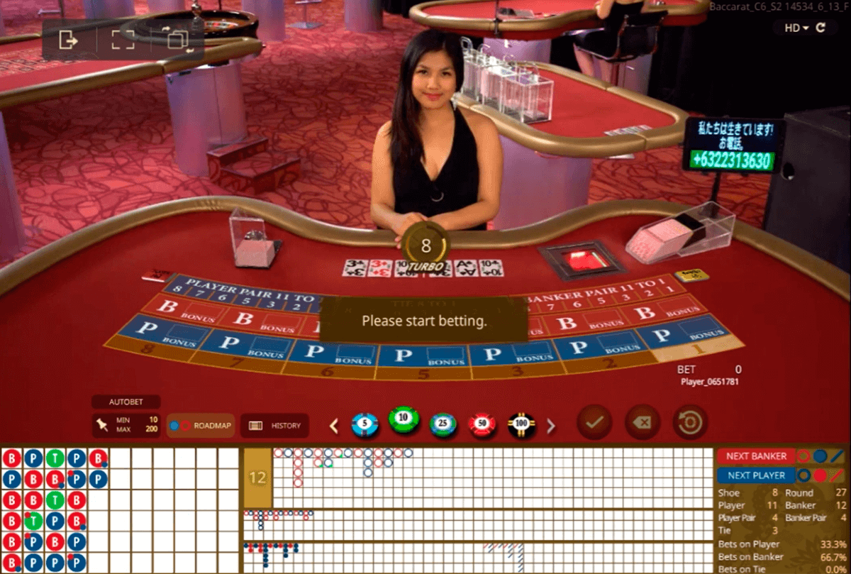 Principali tipi di Baccarat