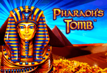 logo pharaohs tomb novomatic