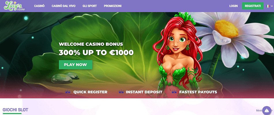 lucys casino bonus benvenuto