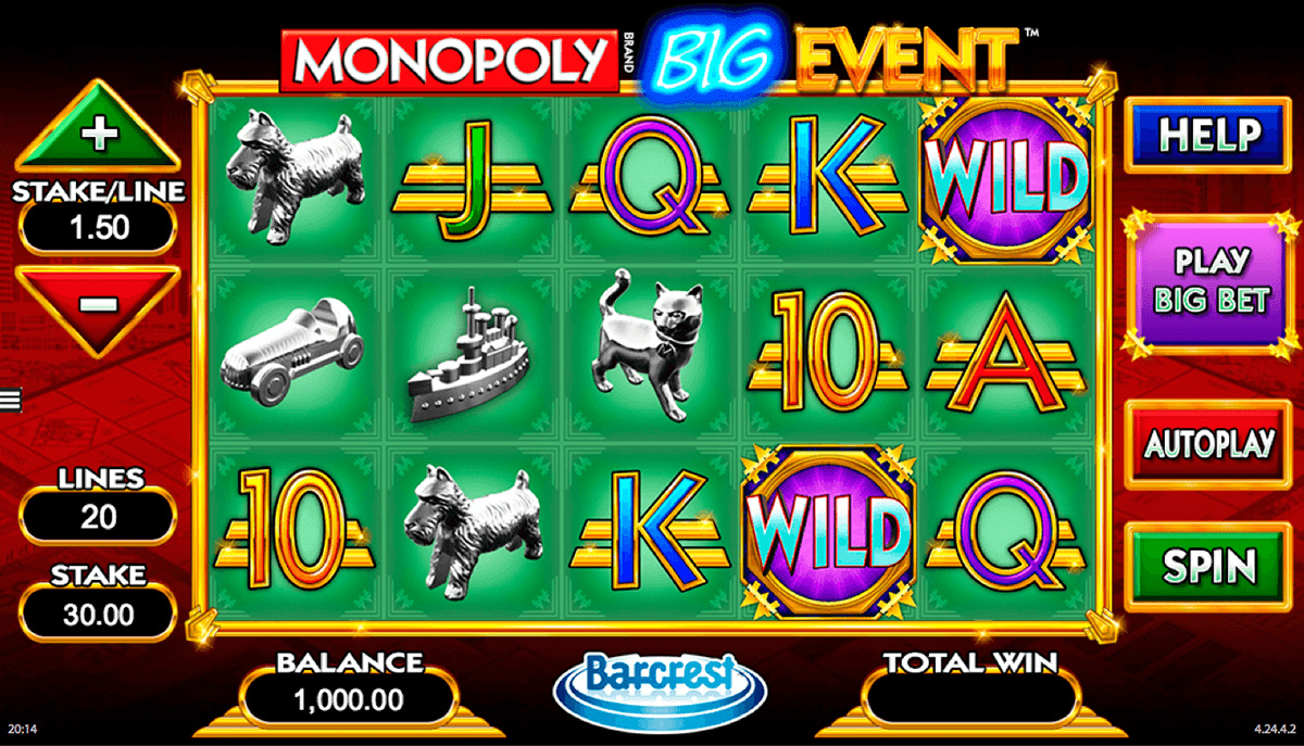 monopoly big event wms